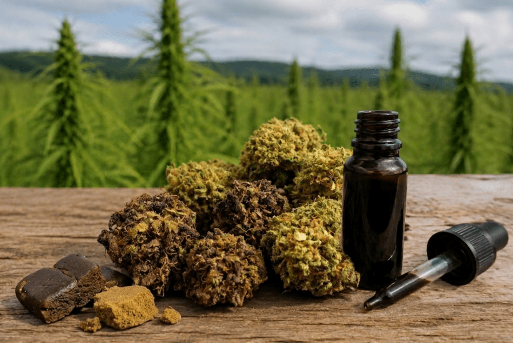 Quel produit CBD choisir ? Fleurs, résines, huiles externes