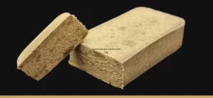 Résine de CBD ou de CBG double tamisée produit en agriculture biologique.
