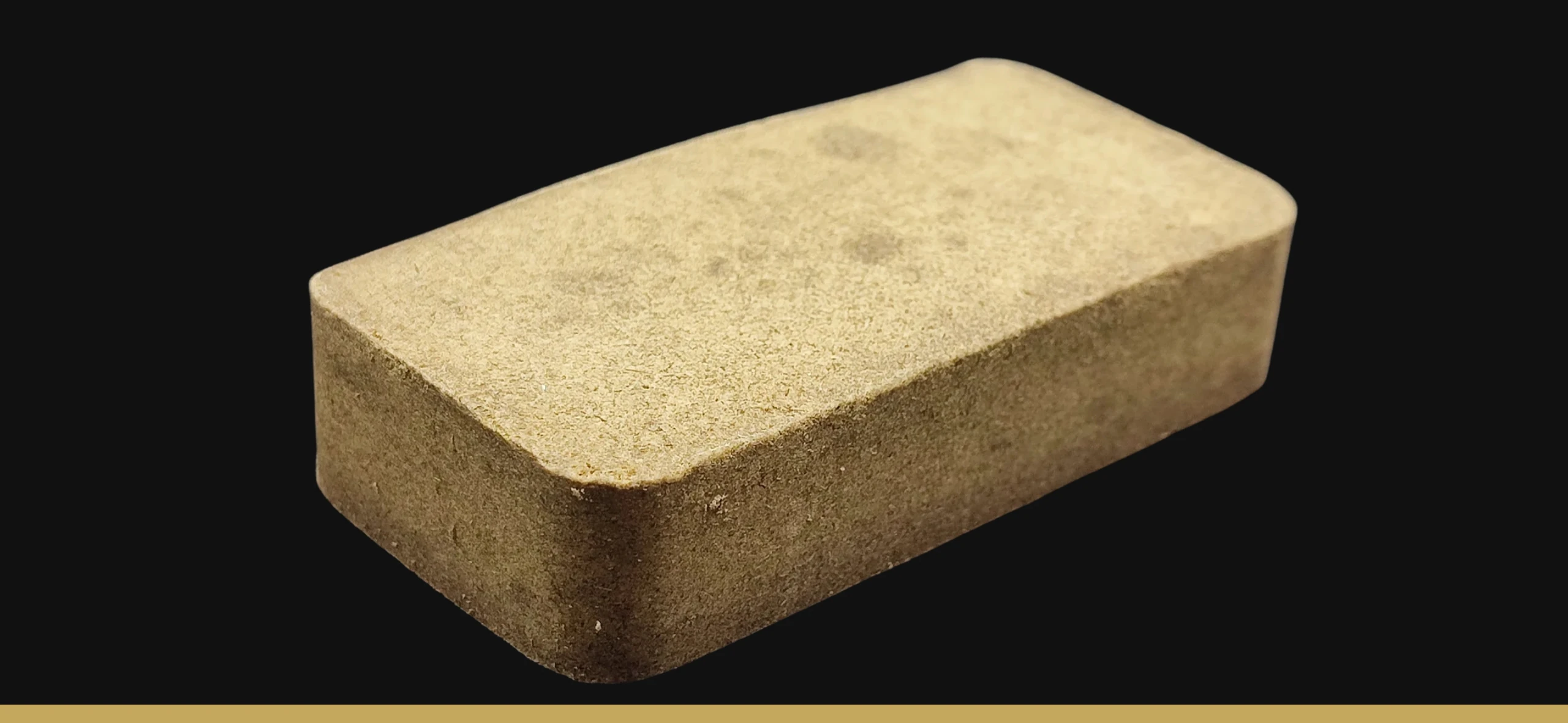 Résine de CBD ou de CBG double tamisée produit en agriculture biologique.